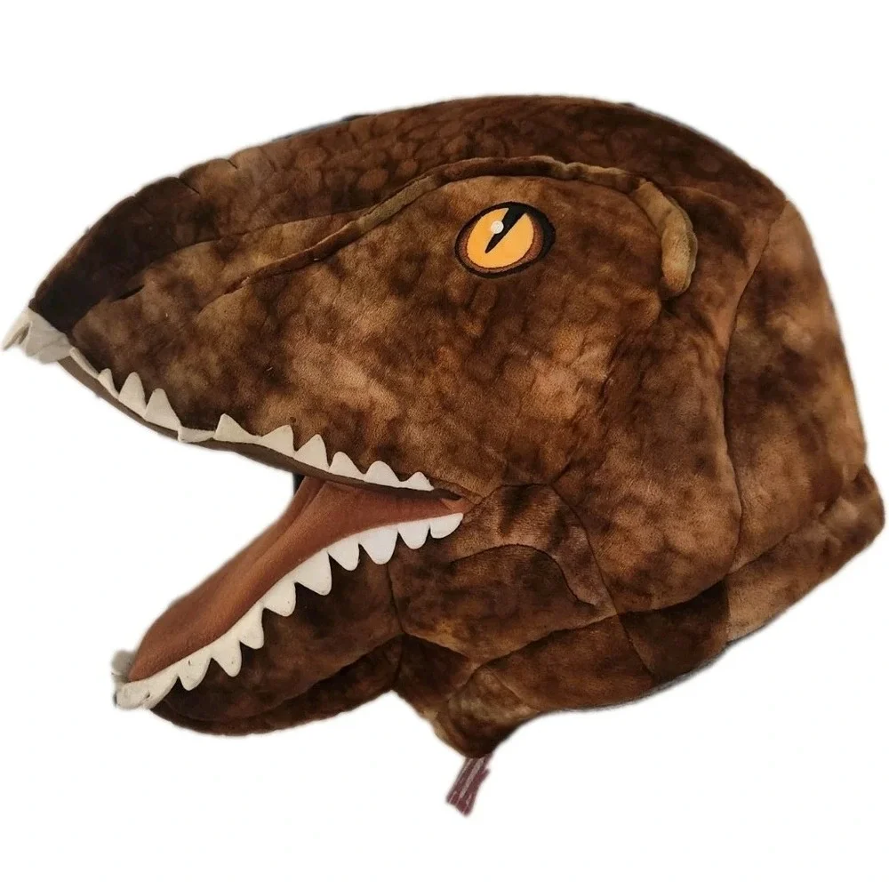 Jurassic World Big Greeter Heads Mask T-Rex Dan Dee Dinosaur Costume Mask 22x16‎